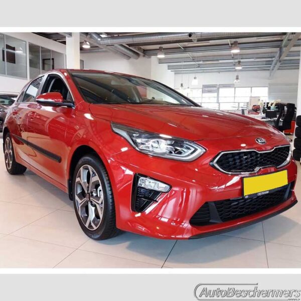 Stootlijsten set zwart Kia Ceed 5-deurs 06.2018-