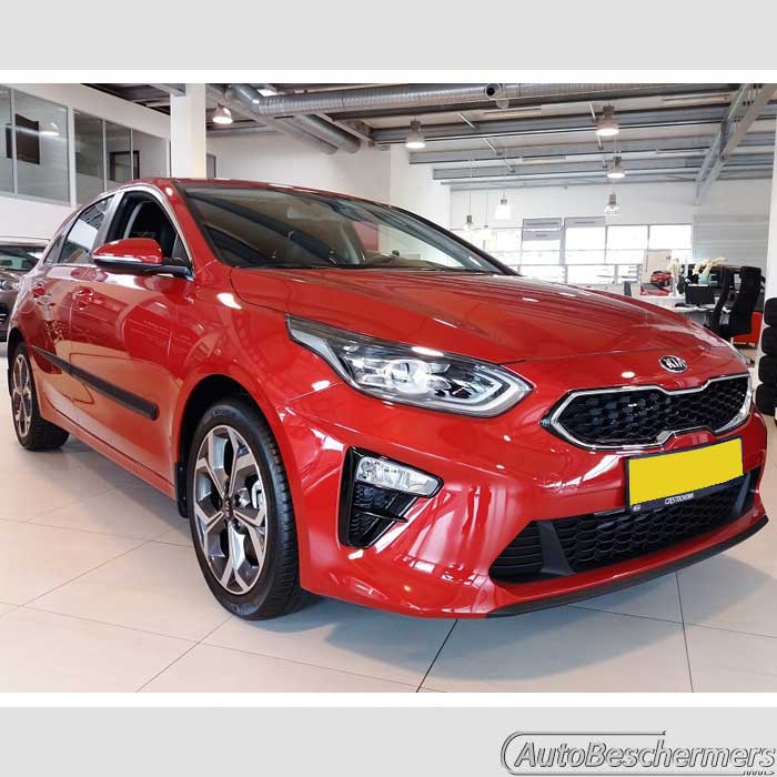 Stootlijsten set zwart Kia Ceed 5-deurs 06.2018-