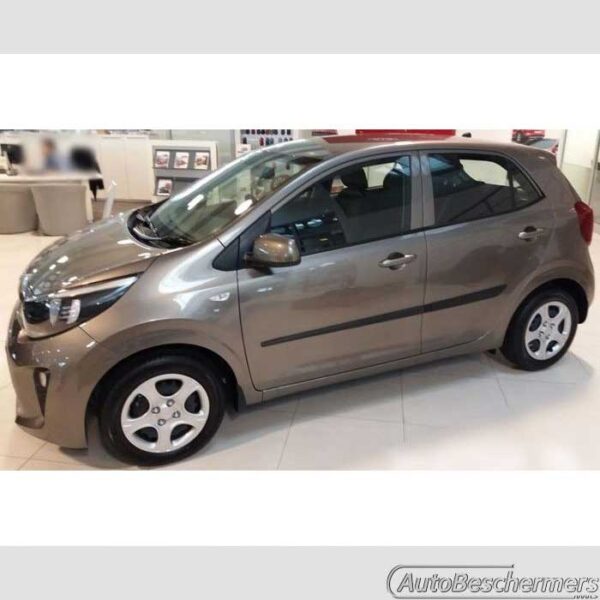 Stootlijsten set zwart Kia Picanto 5-deurs 03.2017- - Afbeelding 4