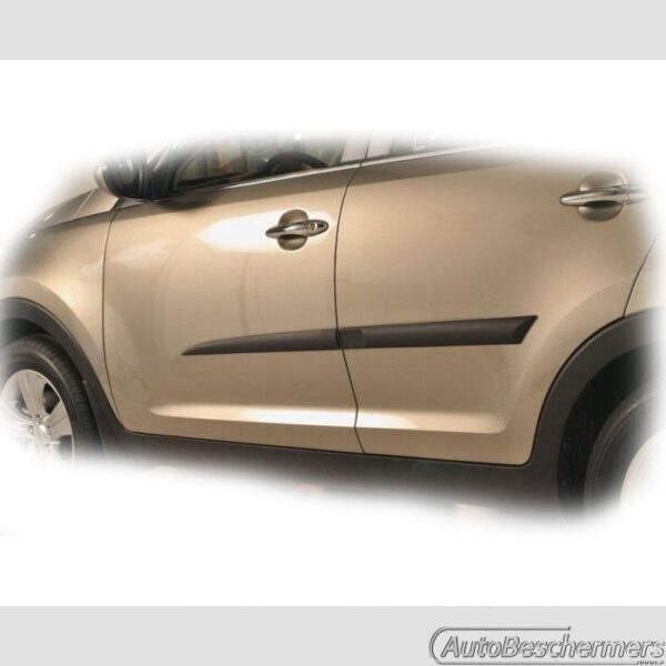 Stootlijsten set zwart Kia Sportage 2010-12.2015 - Afbeelding 2