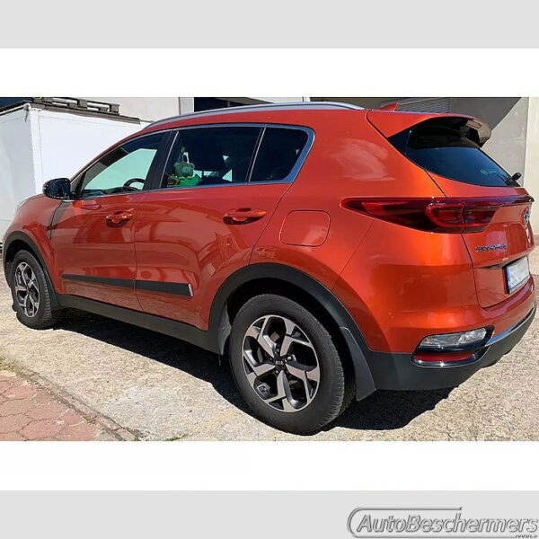 Stootlijsten set breed zwart Kia Sportage 01.2016-12.2021 - Afbeelding 4