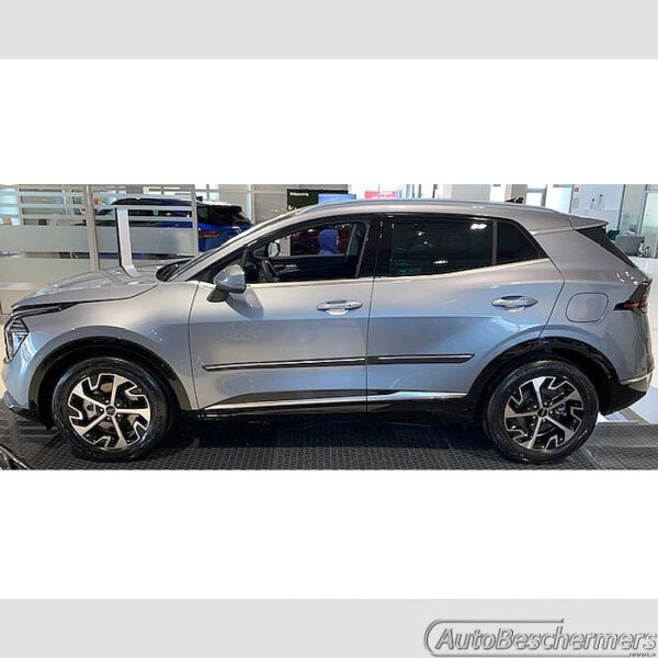 Stootlijsten set breed zwart Kia Sportage 12.2021- - Afbeelding 3