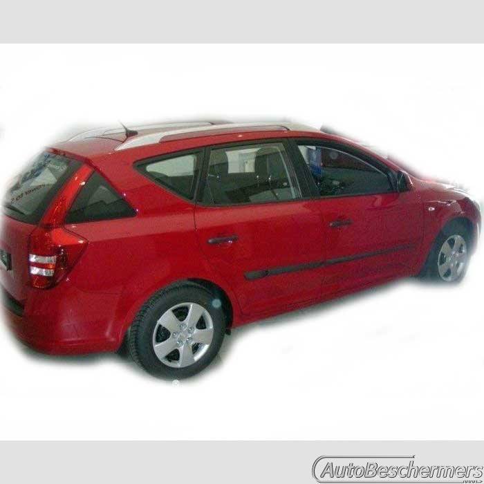 Stootlijsten set zwart Kia Ceed Wagon 2007-04.2012