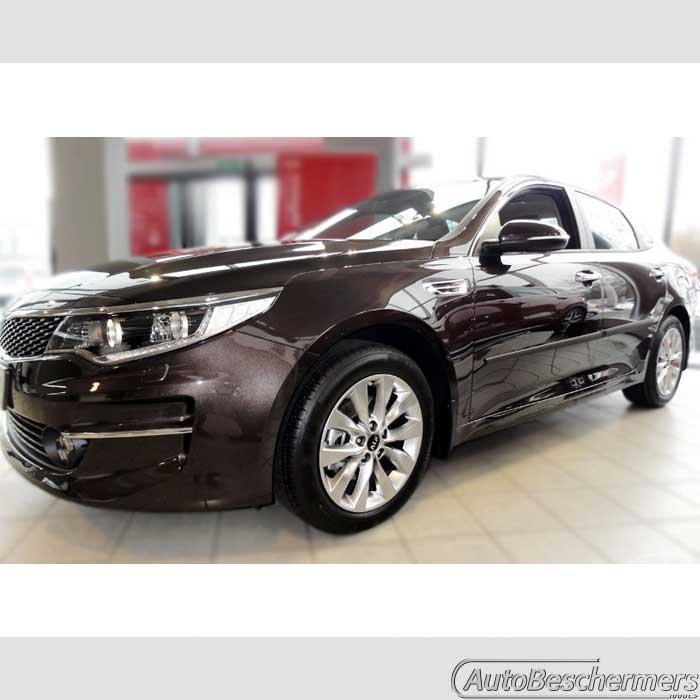 Stootlijsten set zwart Kia Optima 2016-2019