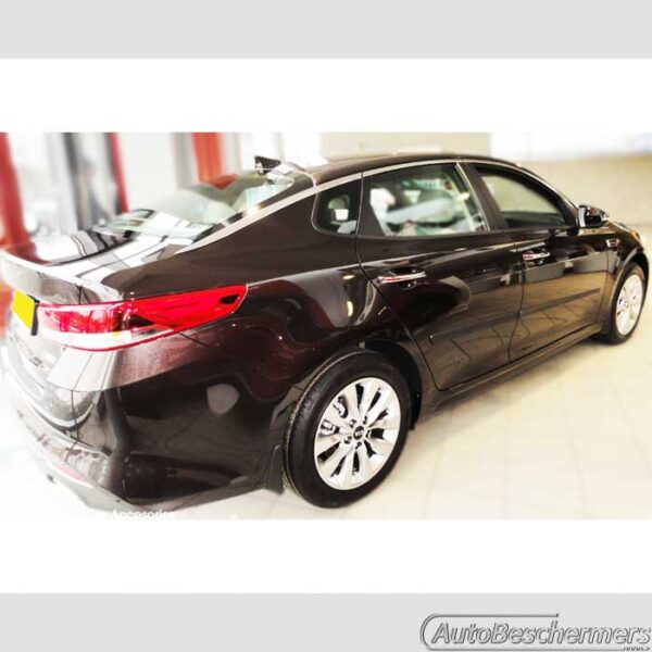 Stootlijsten set zwart Kia Optima 2016-2019 - Afbeelding 2