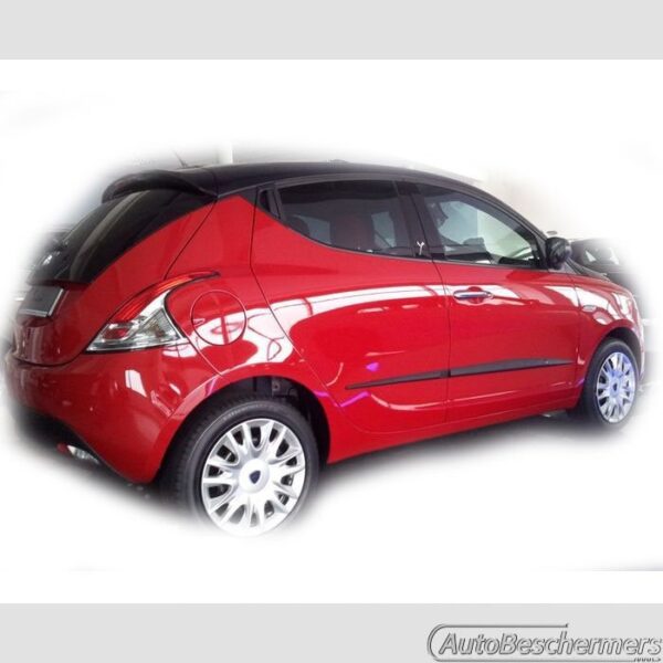 Stootlijsten set zwart Lancia Ypsilon 2012- - Afbeelding 3