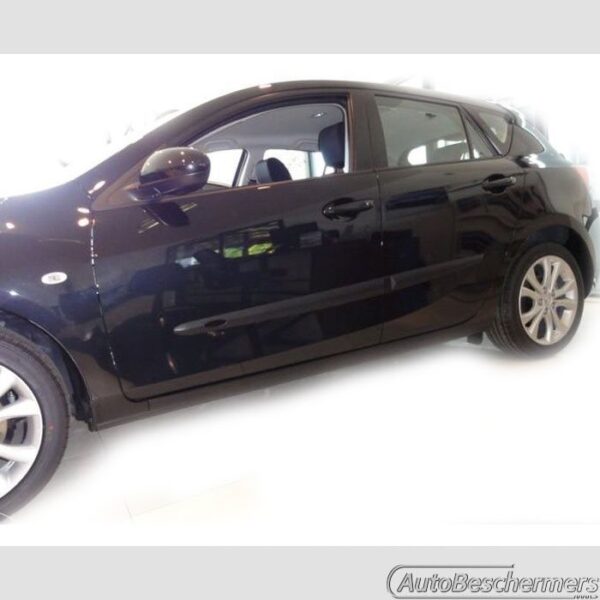 Stootlijsten set zwart Mazda3 2008-2013 - Afbeelding 2