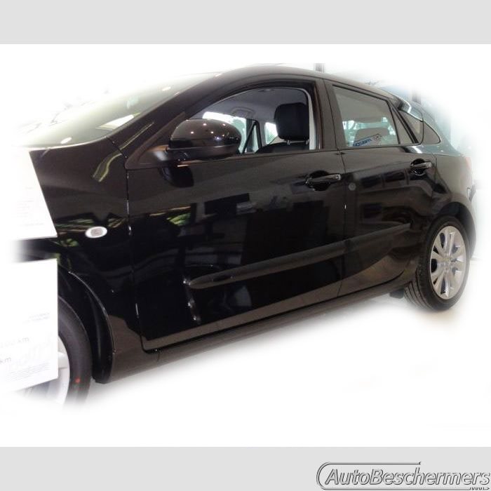 Stootlijsten set zwart Mazda3 2008-2013