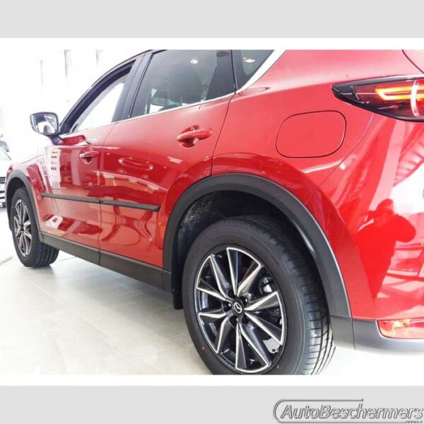 Stootlijsten set zwart Mazda CX-5 05.2017- - Afbeelding 3