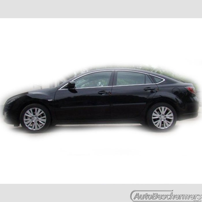 Stootlijsten set zwart Mazda6 Sedan 2007-2012
