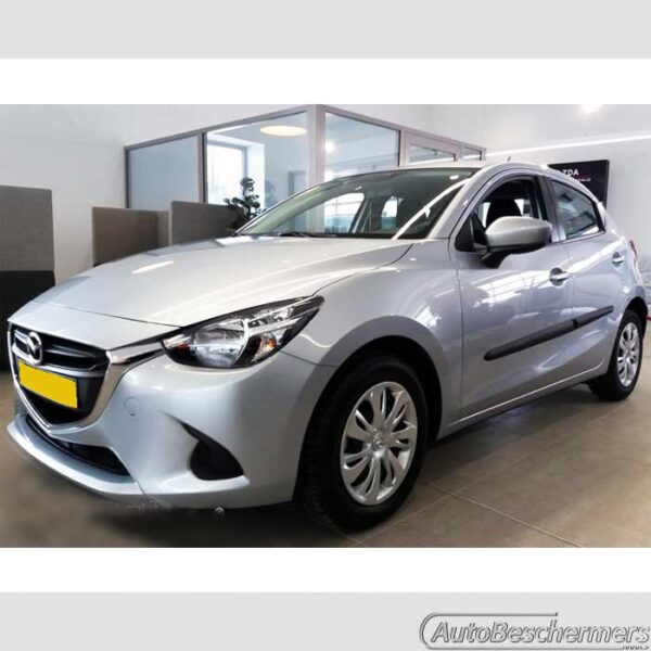 Stootlijsten set zwart Mazda2 2014-