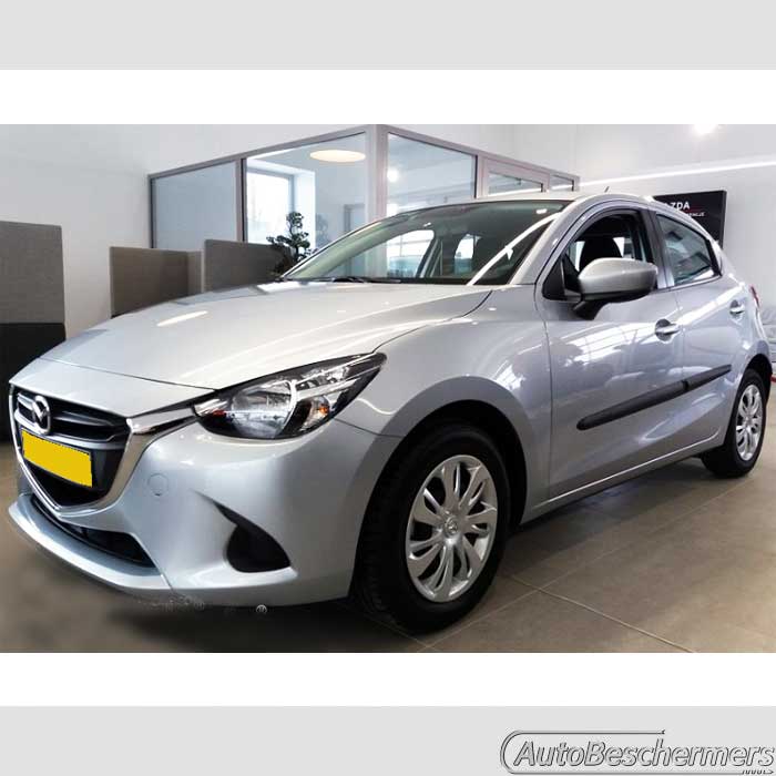 Stootlijsten set zwart Mazda2 2014-