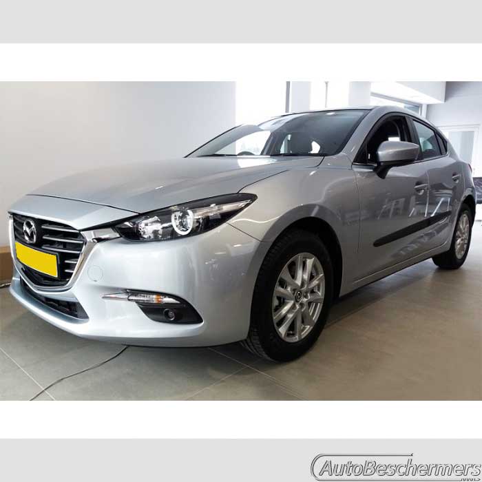 Stootlijsten set zwart Mazda3 HB 2013-2018