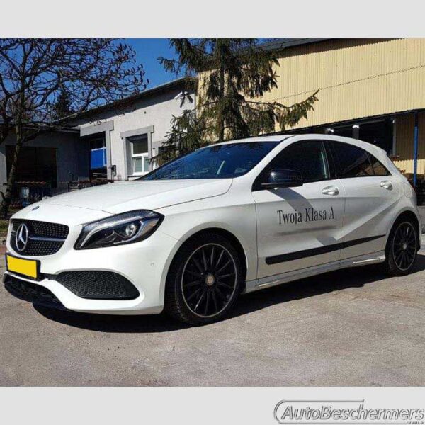 Stootlijsten set zwart Mercedes A-Klasse 09.2012- - Afbeelding 2