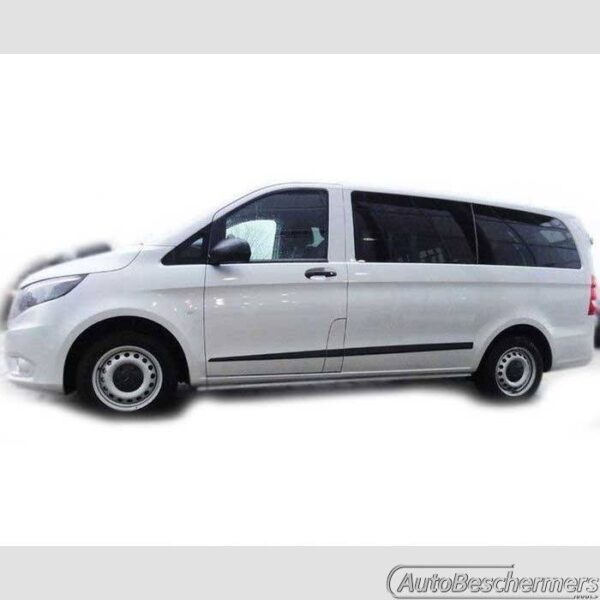Stootlijsten set zwart Mercedes V-Klasse Vito Viano 05.2014- - Afbeelding 3