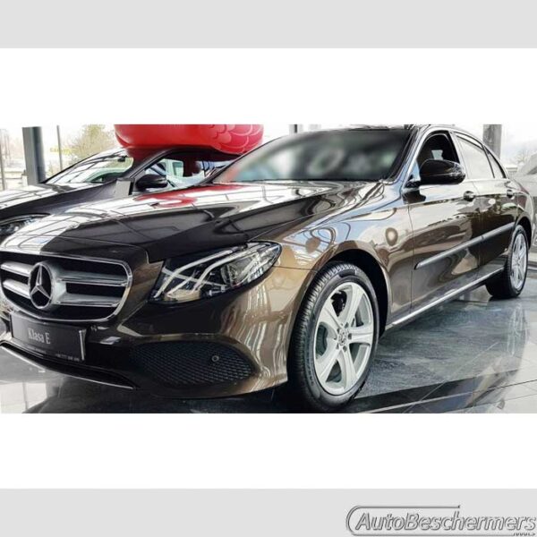 Stootlijsten set zwart zilver Mercedes E-Klasse 2017-