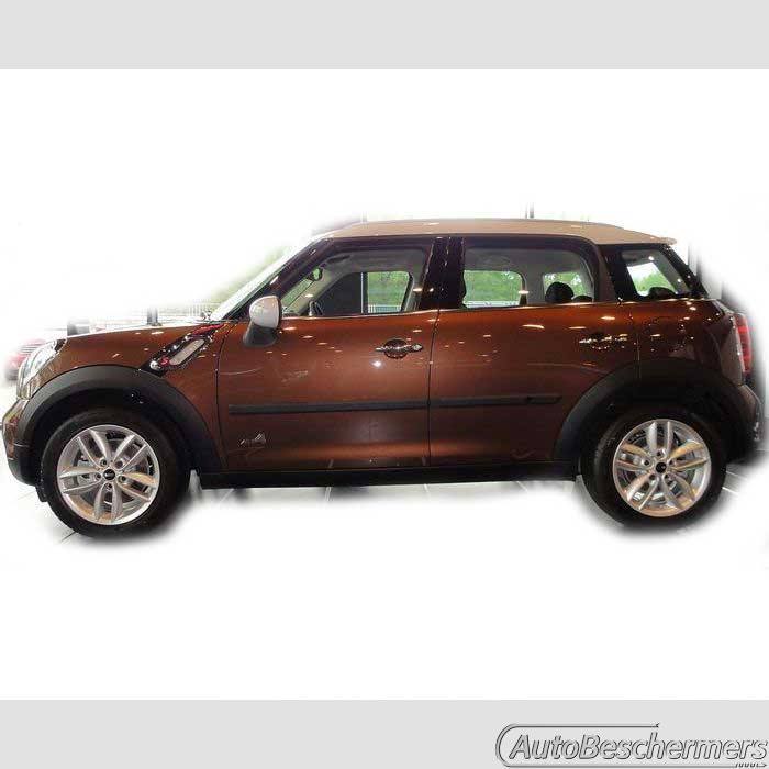 Stootlijsten set zwart Mini Countryman 09.2010-
