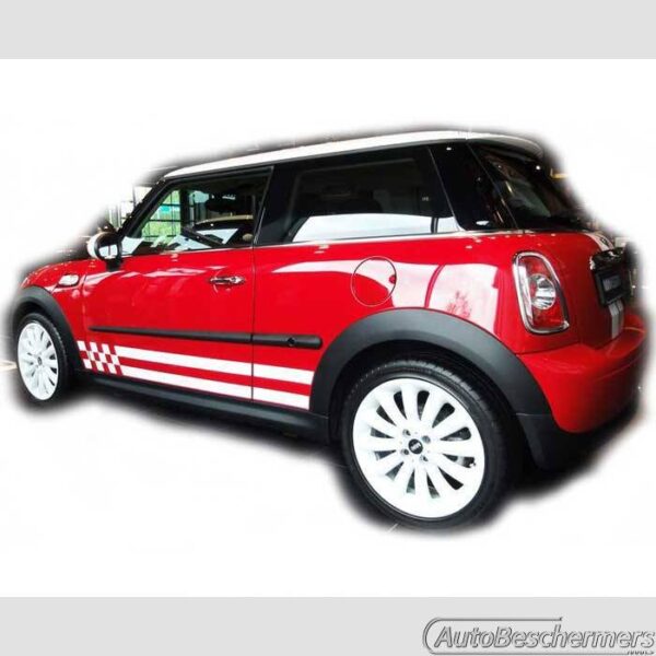 Stootlijsten set zwart Mini Cooper 08.2006- - Afbeelding 2