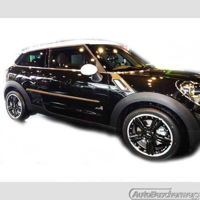 Stootlijsten set zwart Mini Paceman 03.2013-