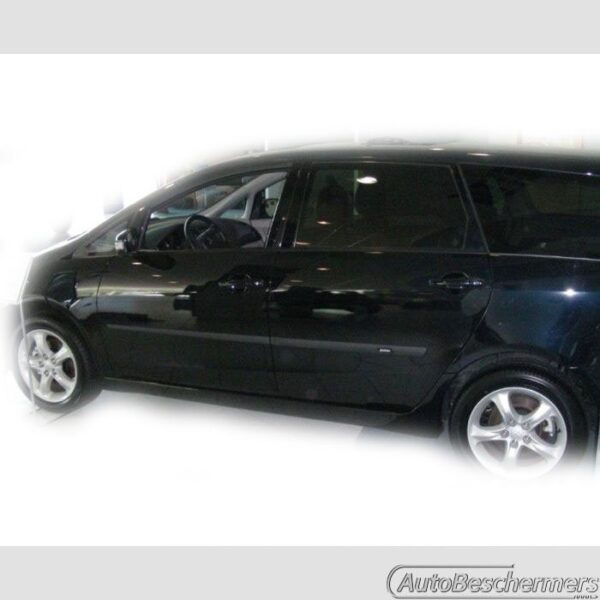 Stootlijsten set zwart Mitsubishi Grandis 2003-2010 - Afbeelding 2