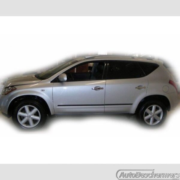 Stootlijsten set zwart Nissan Murano 2004-2010