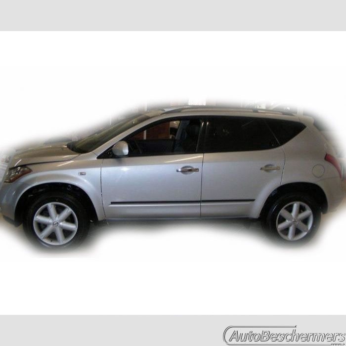 Stootlijsten set zwart Nissan Murano 2004-2010