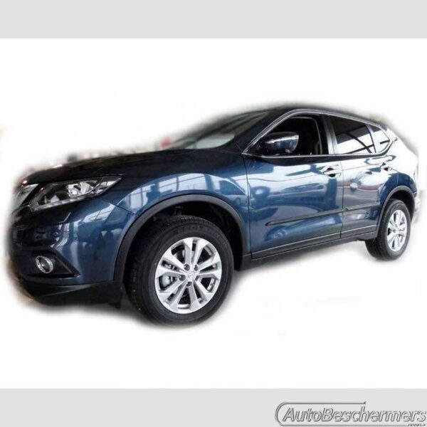 Stootlijsten set zwart Nissan X-Trail III 06.2014- - Afbeelding 2