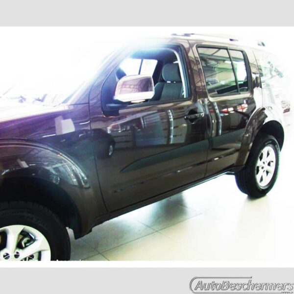 Stootlijsten set zwart Nissan Pathfinder 2011- - Afbeelding 3