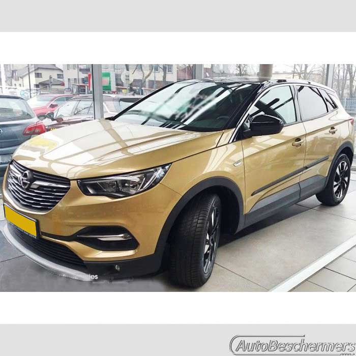 Stootlijsten set zwart Opel Grandland X 2017-