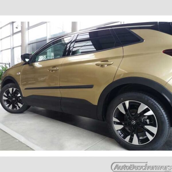 Stootlijsten set zwart Opel Grandland X 2017- - Afbeelding 2