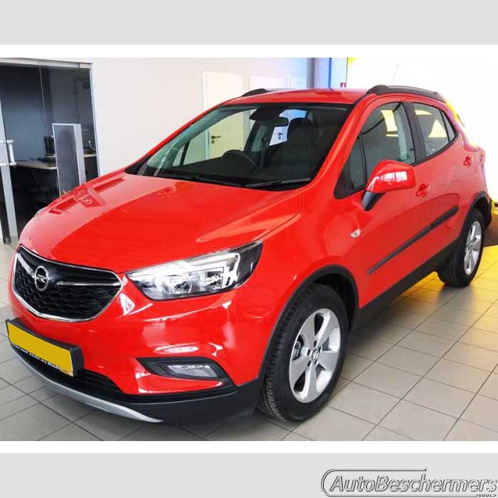 Stootlijsten set zwart Opel Mokka X 09.2016-08.2020