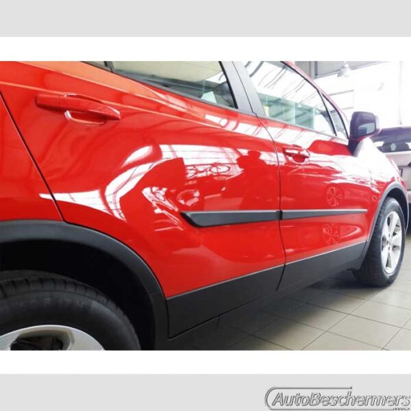 Stootlijsten set zwart Opel Mokka X 09.2016-08.2020 - Afbeelding 2