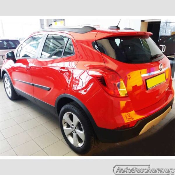 Stootlijsten set zwart Opel Mokka X 09.2016-08.2020 - Afbeelding 3