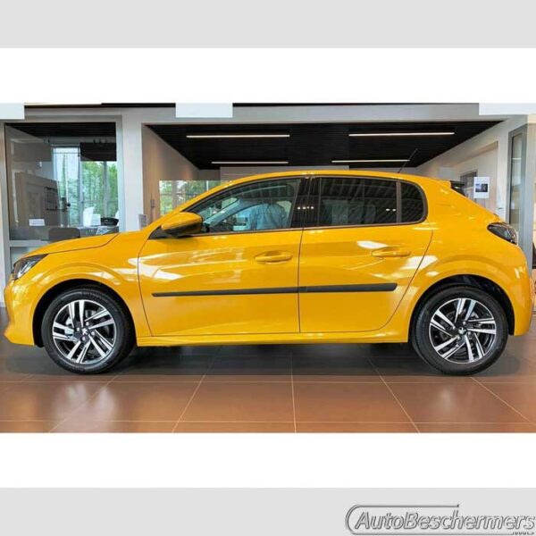 Stootlijsten set zwart Peugeot 208 5-deurs 06.2019- - Afbeelding 2
