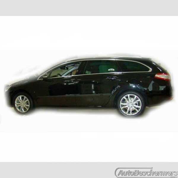 Stootlijsten set zwart Peugeot 508 Sedan en Wagon 03.2011- - Afbeelding 2