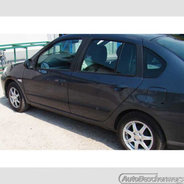 Stootlijsten set zwart Renault Thalia 2008-2013 - Afbeelding 2
