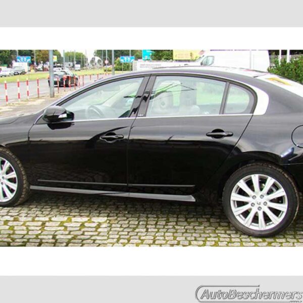 Stootlijsten set zwart Renault Latitude 2011-2015 - Afbeelding 3