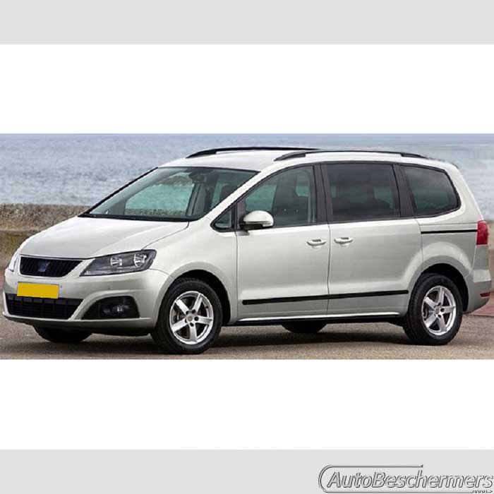 Stootlijsten set zwart Seat Alhambra 10.2010-