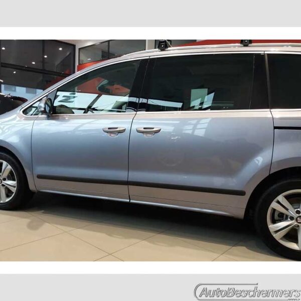 Stootlijsten set zwart Seat Alhambra 10.2010- - Afbeelding 3