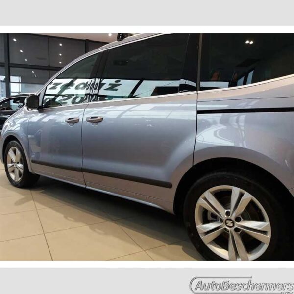 Stootlijsten set zwart Seat Alhambra 10.2010- - Afbeelding 4