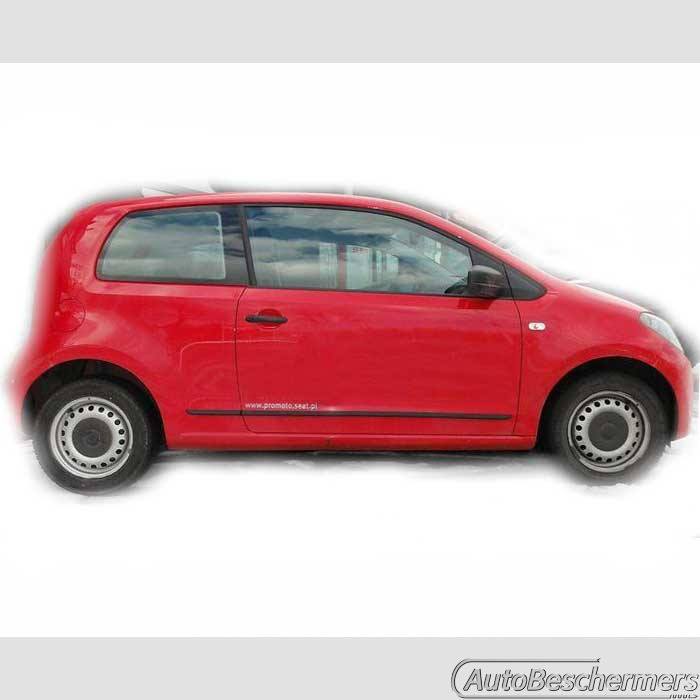 Stootlijsten set zwart Seat Mii 3-deurs 05.2012-