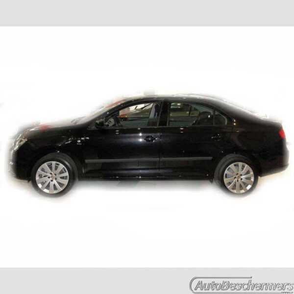 Stootlijsten set zwart Seat Toledo 03.2013-