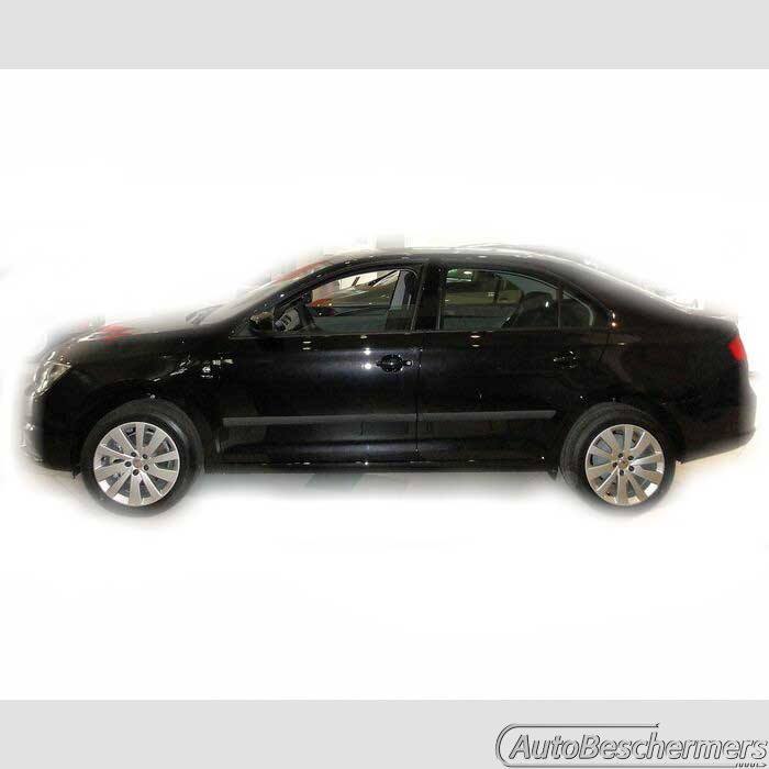 Stootlijsten set zwart Seat Toledo 03.2013-