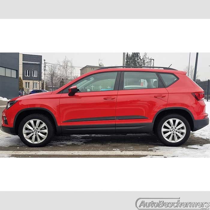 Stootlijsten set zwart Seat Ateca 07.2016-