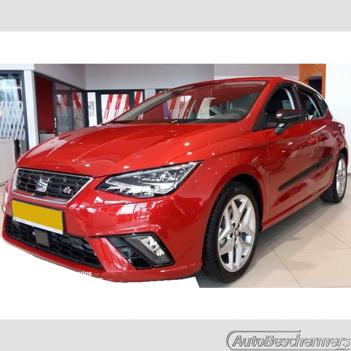 Stootlijsten set zwart Seat Ibiza 5-deurs 06.2017-