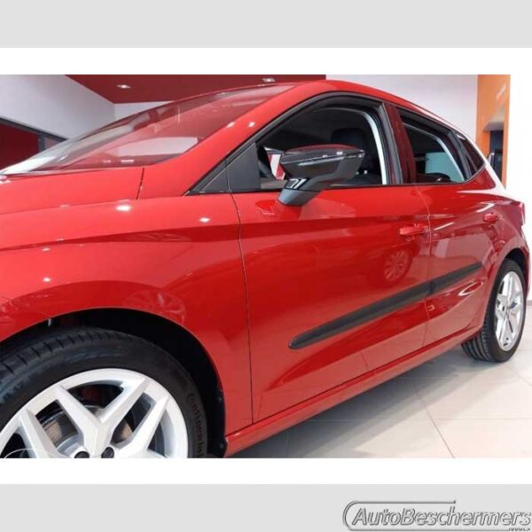 Stootlijsten set zwart Seat Ibiza 5-deurs 06.2017- - Afbeelding 2