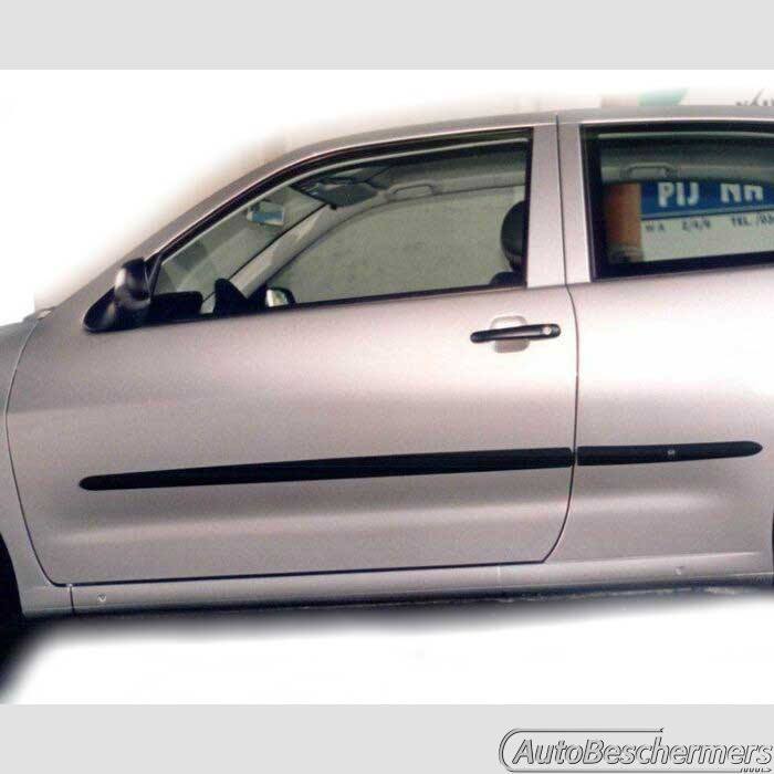 Stootlijsten set zwart Seat Ibiza 5-deurs 1994-05.2002