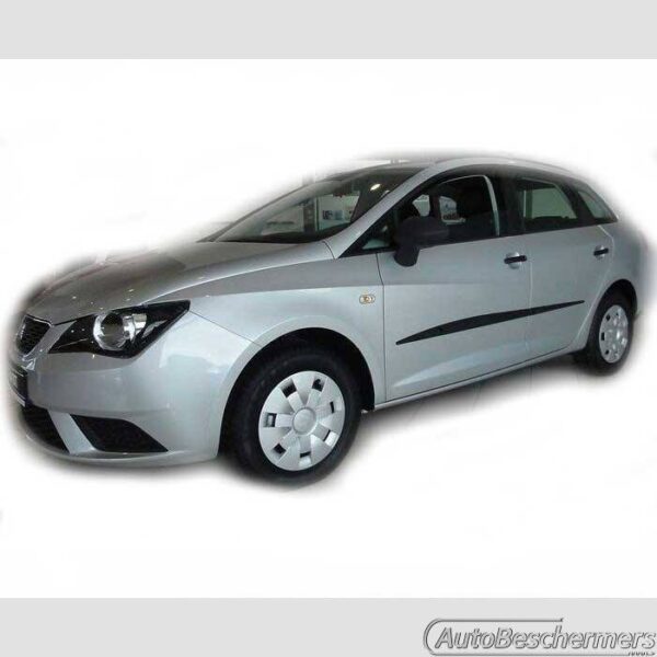 Stootlijsten set zwart Seat Ibiza 5-deurs en ST 02.2012- - Afbeelding 2
