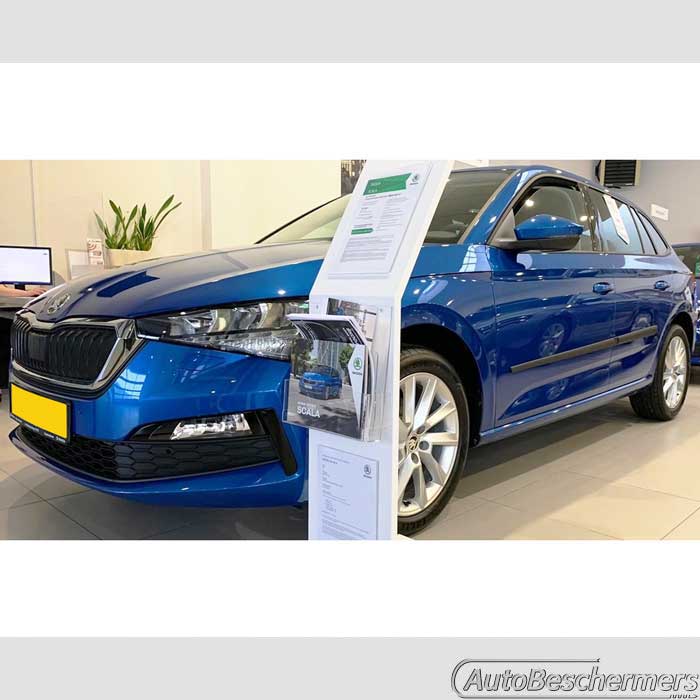 Stootlijsten set I zwart Skoda Scala 05.2019-