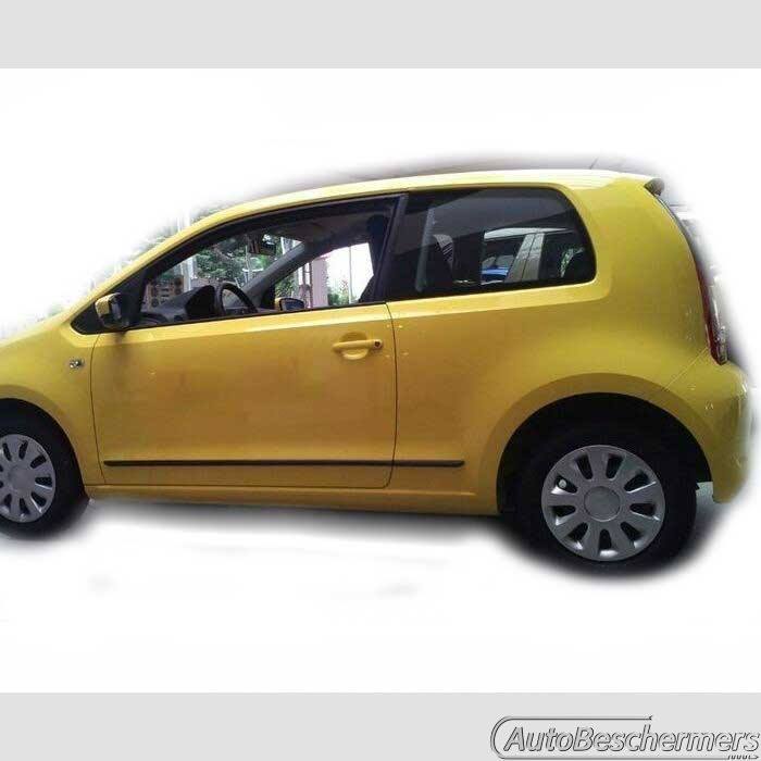 Stootlijsten set zwart Skoda Citigo 3-deurs 05.2012-